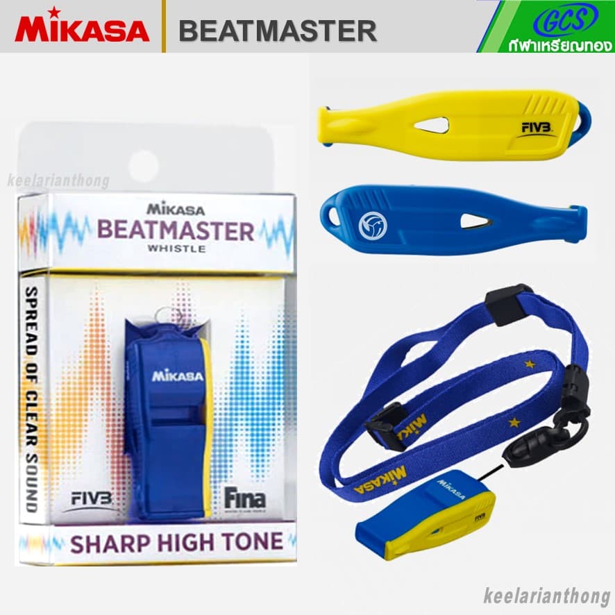 MIKASA BEATMASTER นกหวีดผู้ตัดสินวอลเลย์บอล