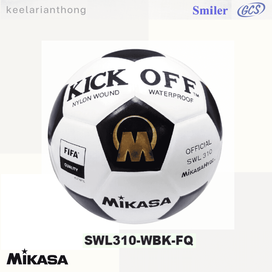 MIKASA SWL310 ฟุตบอลหนังอัด มิกาซ่า size 5